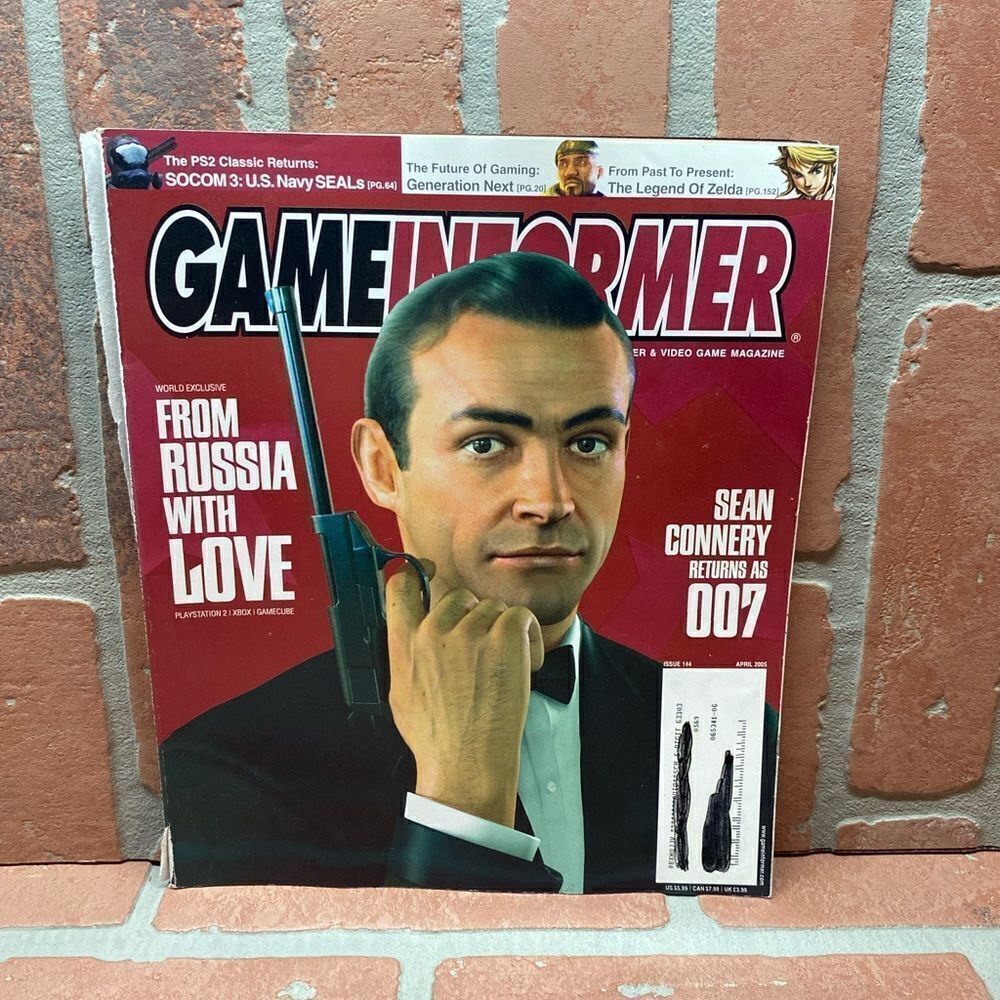 Game Informer - April 2005 Issue 144 From Russia With Love Sean Connery Returns